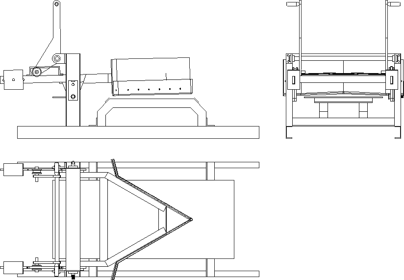 SDTN-S型手動雙側犁式卸料器 SDTN-S型手動雙側犁式卸料器